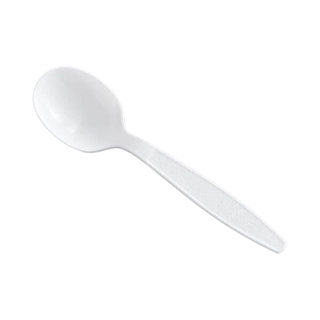 Heavy PS Spoons White 1000/cs