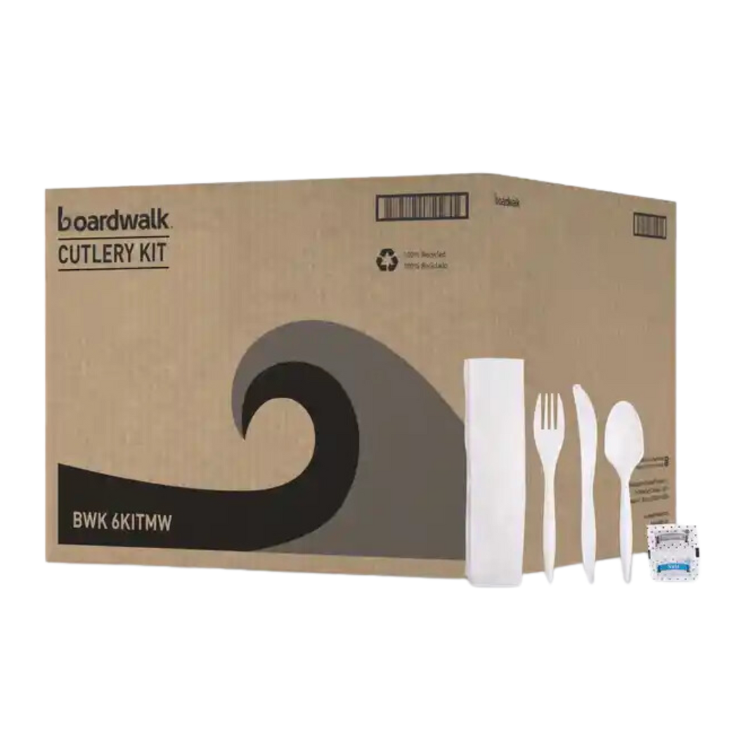 Boardwalk Cutlery Kit 250/cs