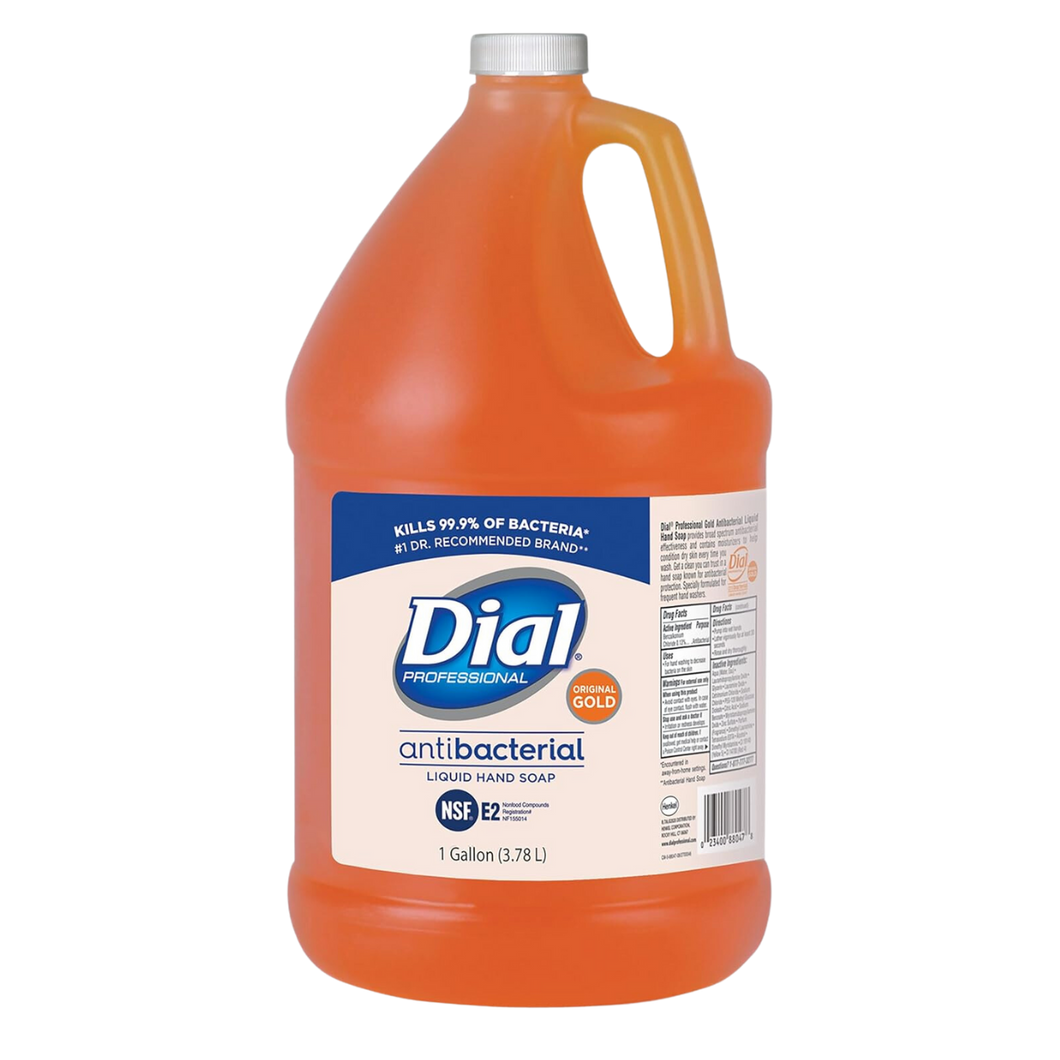 Dial Antibacterial Liquid Hand Soap 4/1 gal