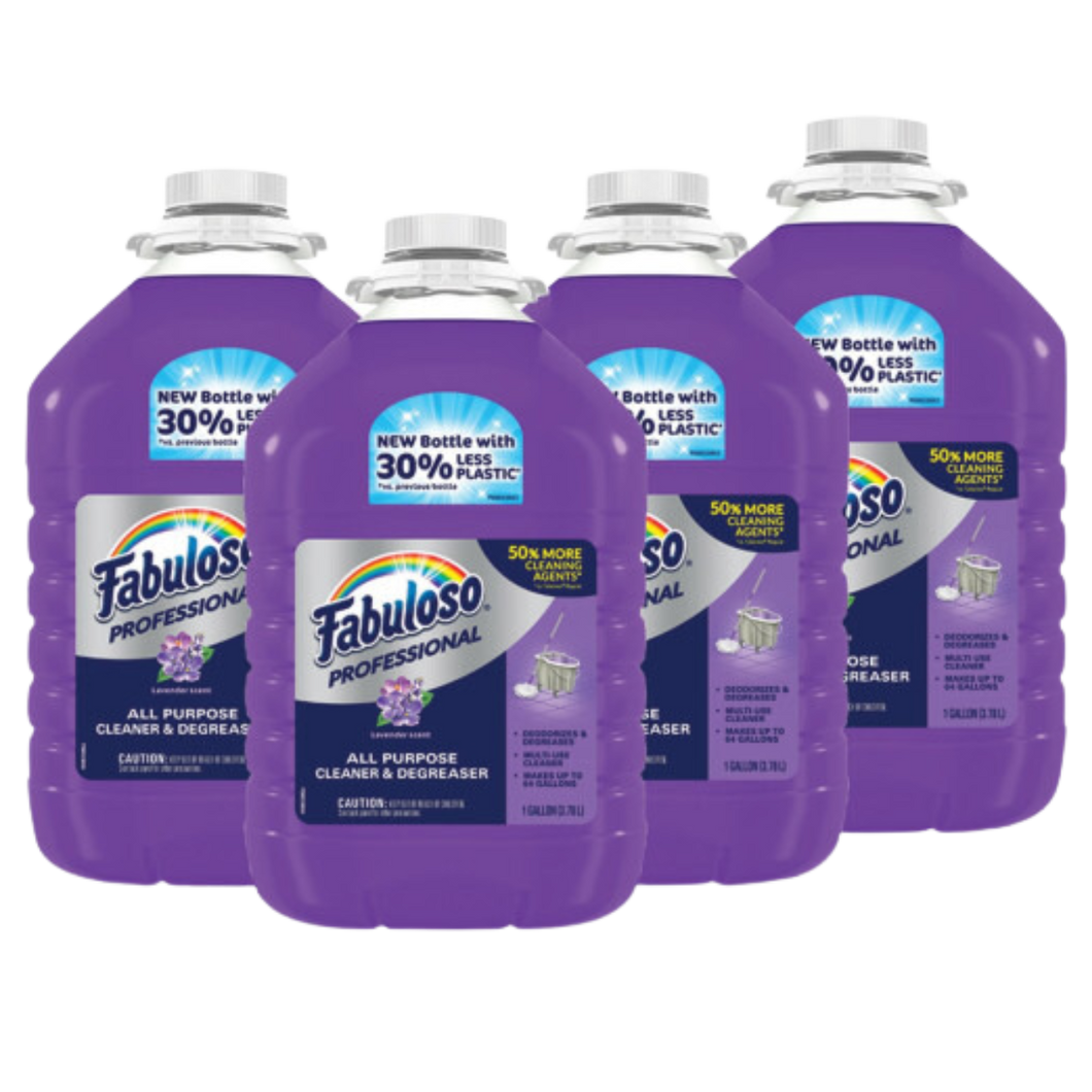 Fabuloso Lavender All Purpose Cleaner 4/1gal